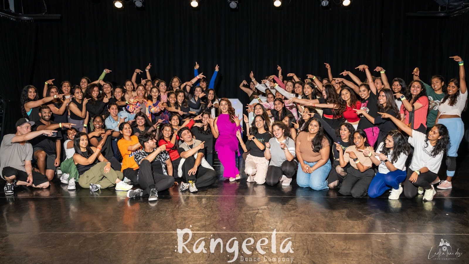 Shakti Mohan Visits Rangeela Dance Company