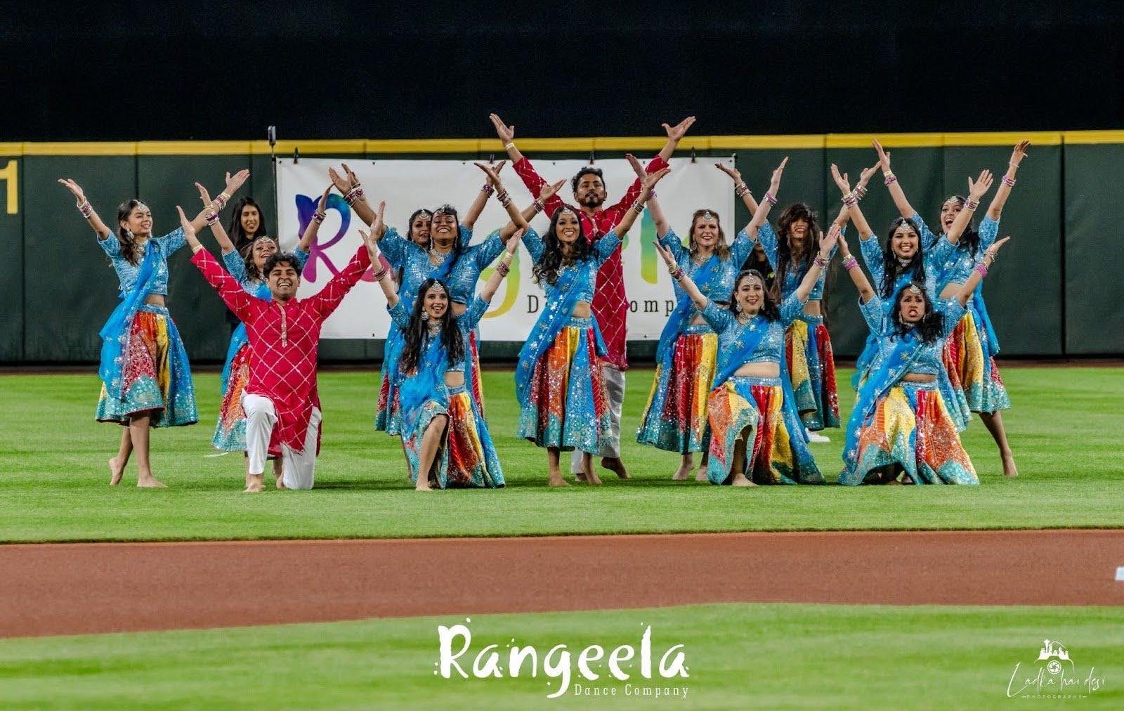 Seattle Mariner’s Baseball Game Performance By Rangeela Dance Company