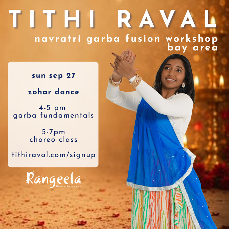 Navratri Garba Fusion Workshop (Bay area)