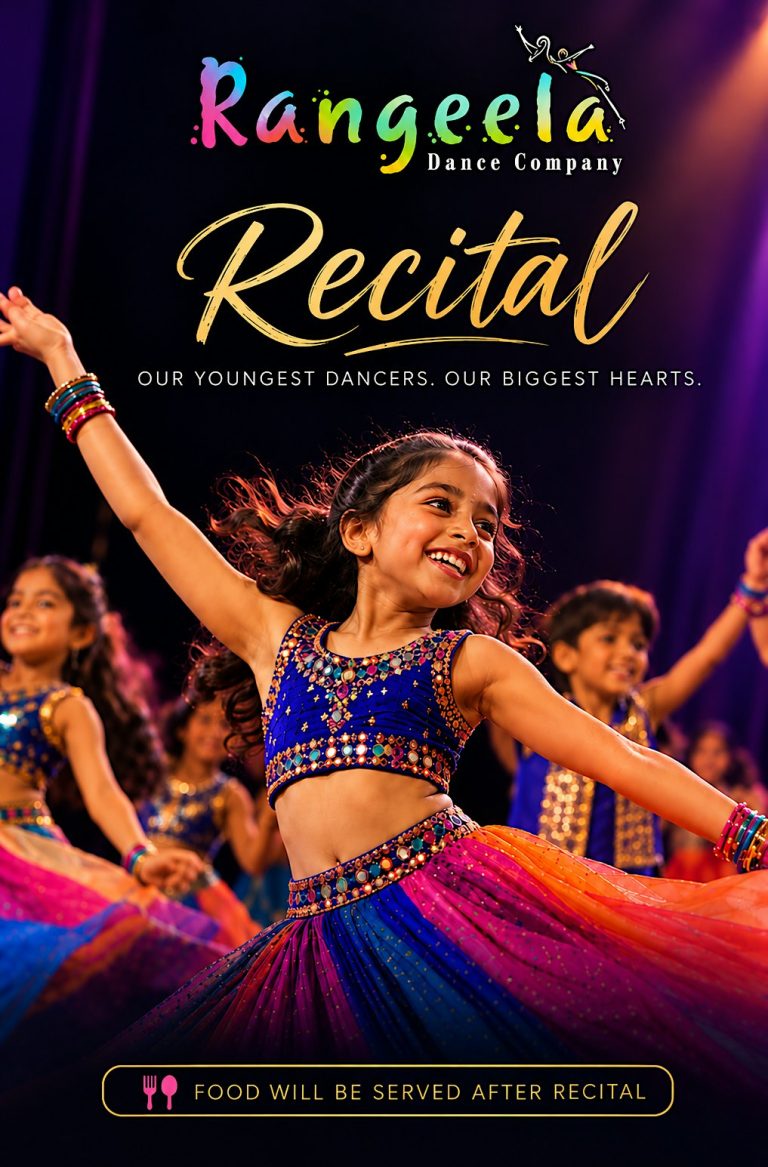 Kids Bollywood Dance Recital (Los Angeles, CA) September - Dec 2026